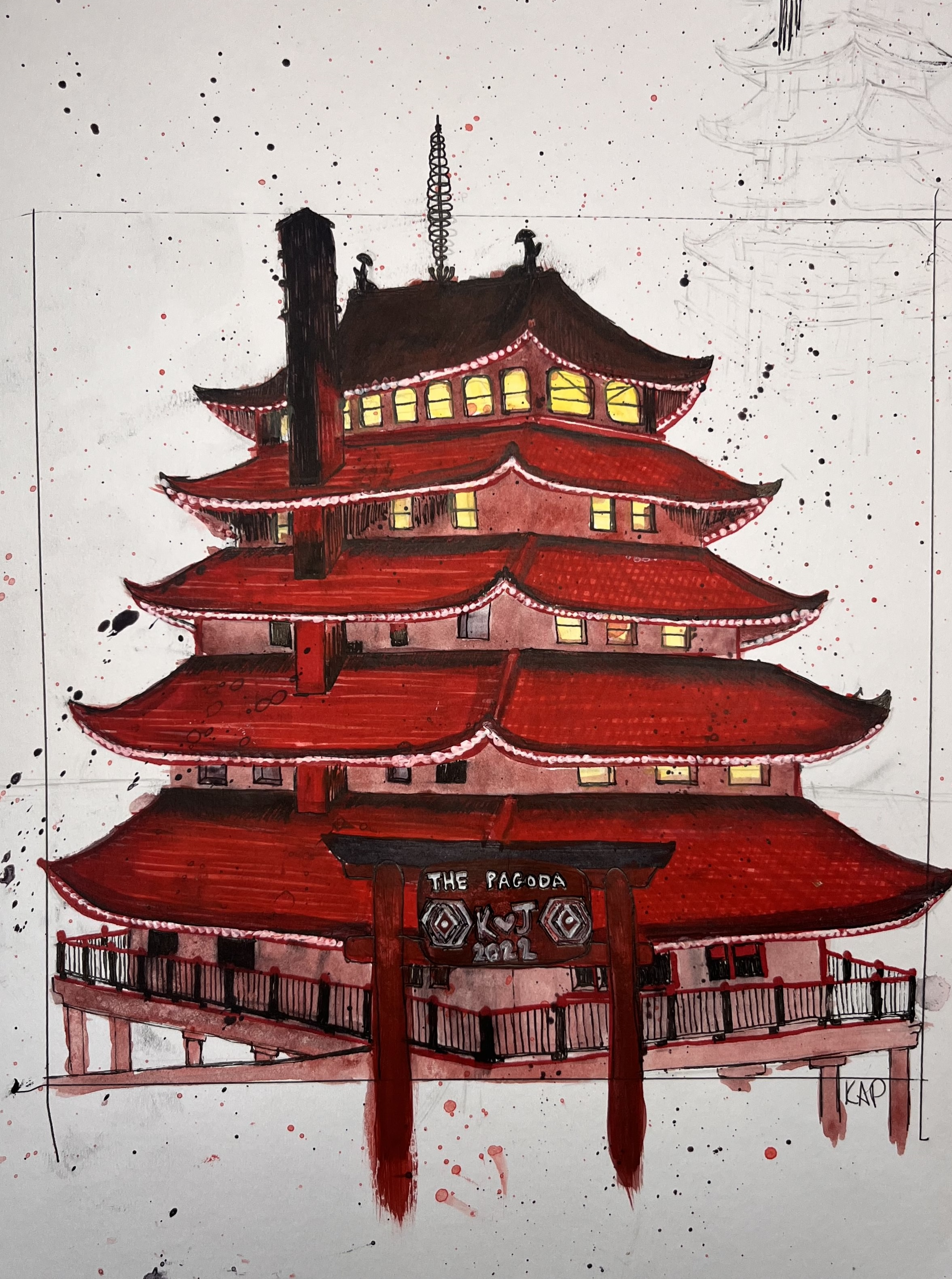 Pagoda study